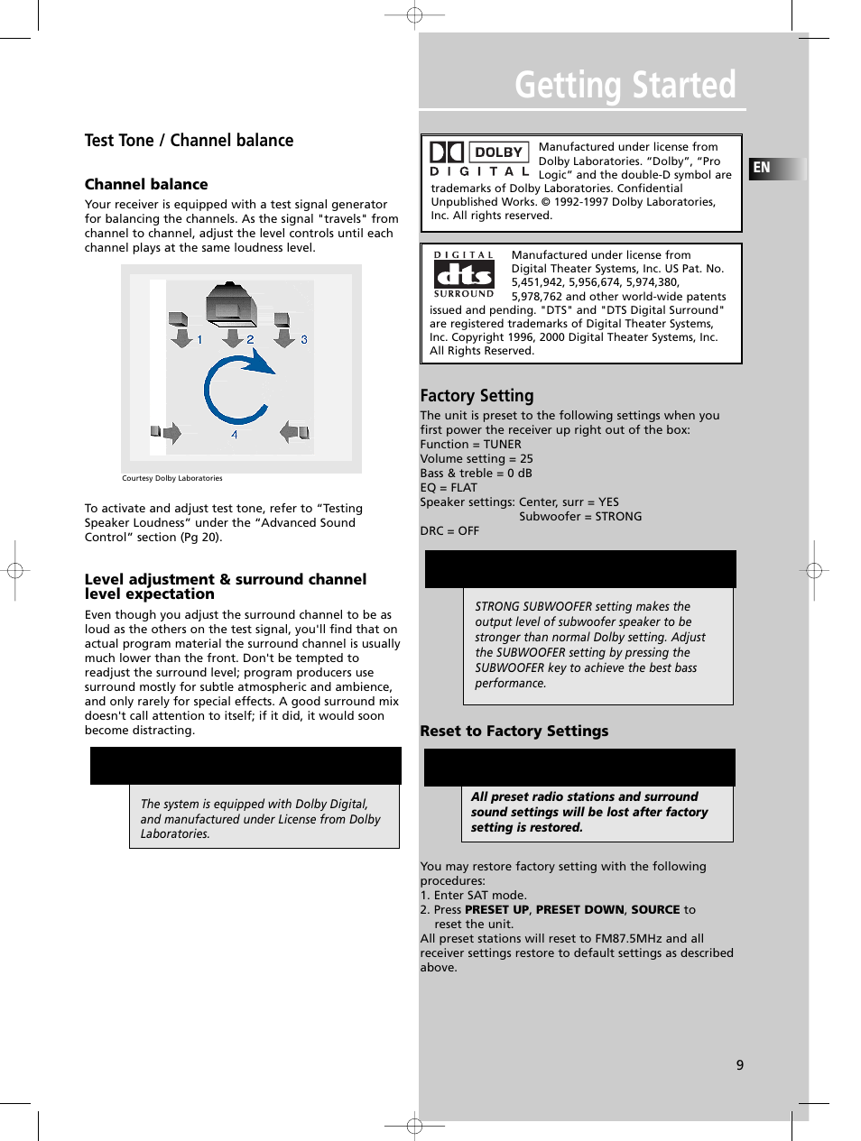 Getting started, Warning | Technicolor - Thomson DPL680 User Manual | Page 12 / 28