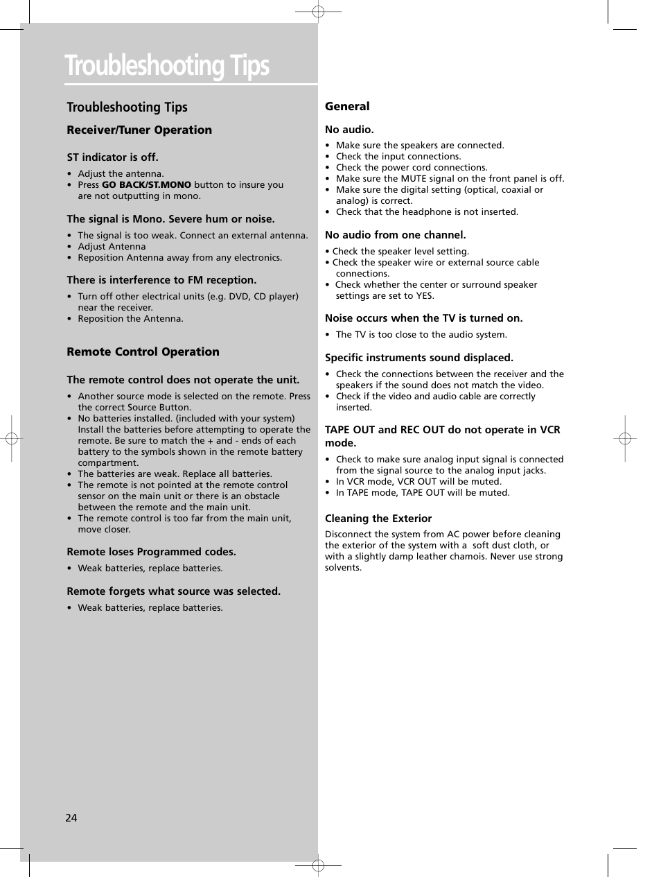 Troubleshooting tips | Technicolor - Thomson DPL680 User Manual | Page 27 / 28