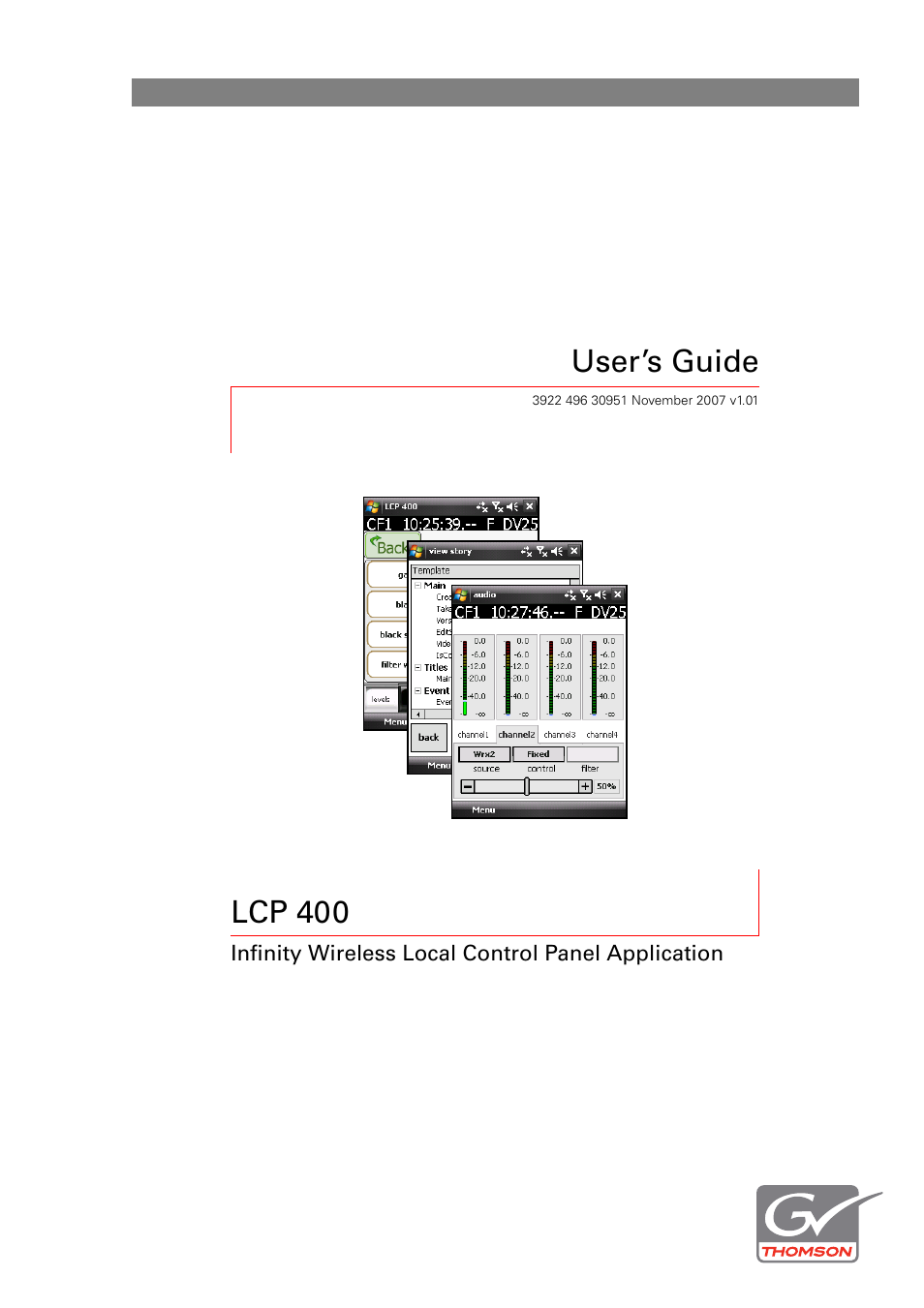 Technicolor - Thomson LCP 400 User Manual | 22 pages
