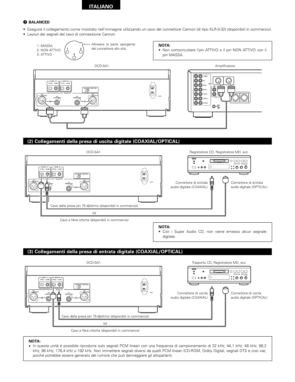 Italiano | Technicolor - Thomson DCD-SA1 User Manual | Page 40 / 86