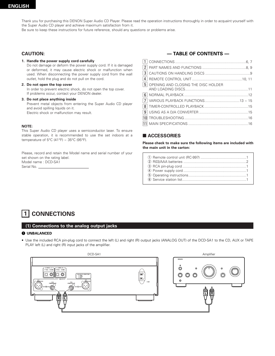 Technicolor - Thomson DCD-SA1 User Manual | Page 6 / 86