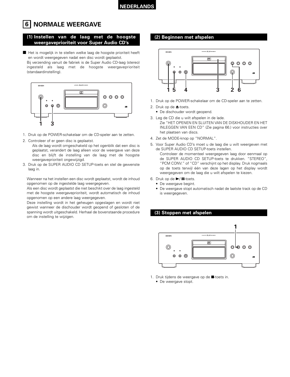 6 normale weergave | Technicolor - Thomson DCD-SA1 User Manual | Page 67 / 86