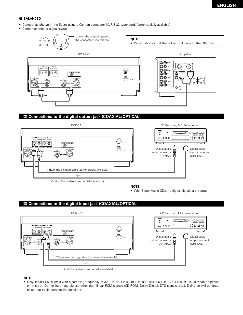 English | Technicolor - Thomson DCD-SA1 User Manual | Page 7 / 86