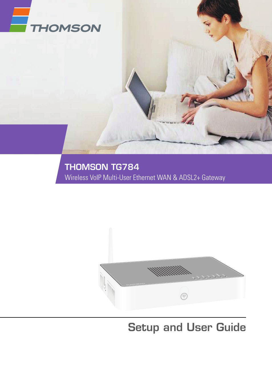 Technicolor - Thomson TG784 User Manual | 86 pages