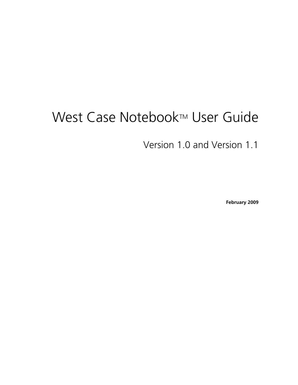 User guide | Technicolor - Thomson West Case Notebook User Manual | Page 3 / 80