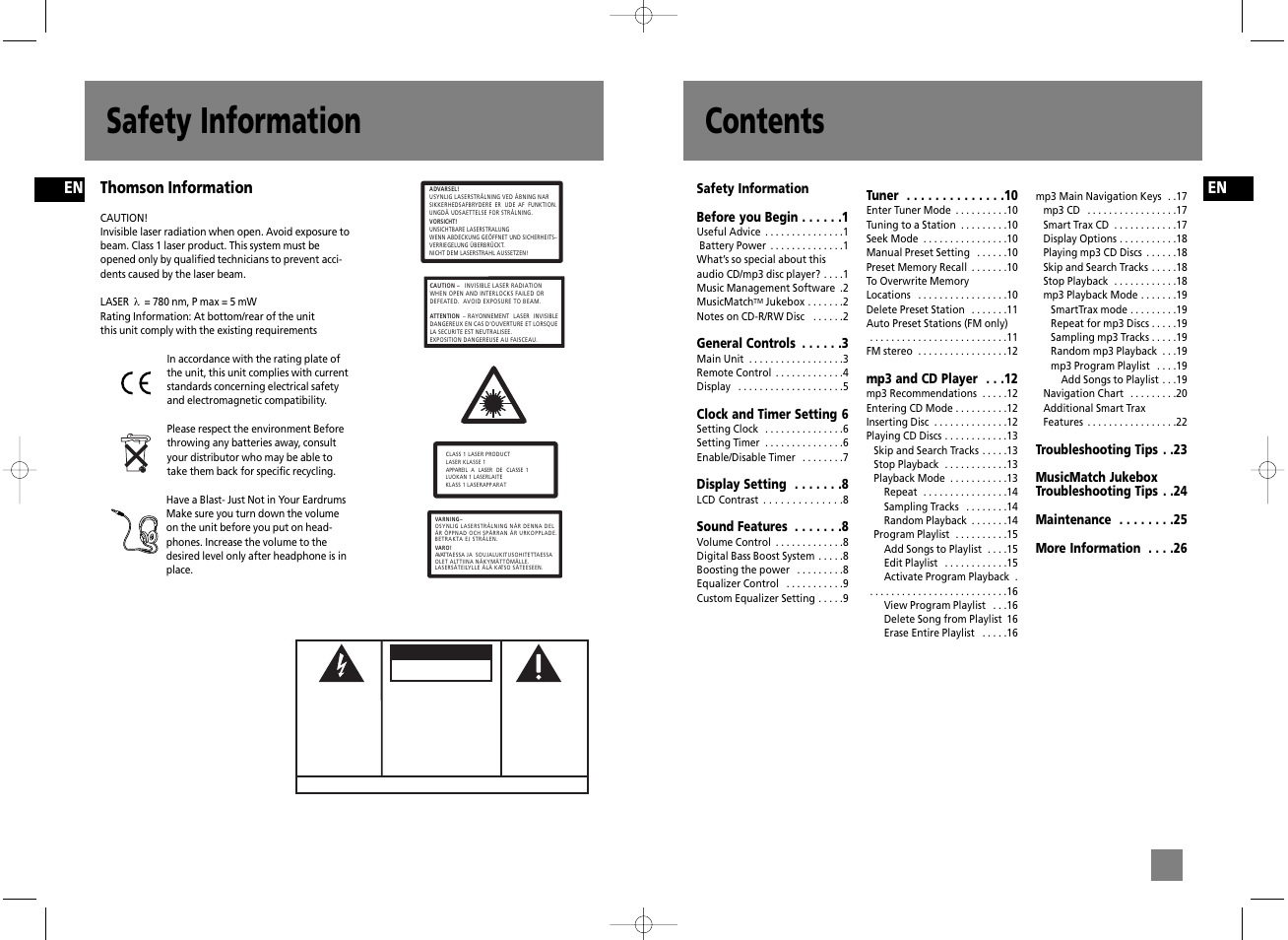 Technicolor - Thomson TM9255 User Manual | Page 2 / 15