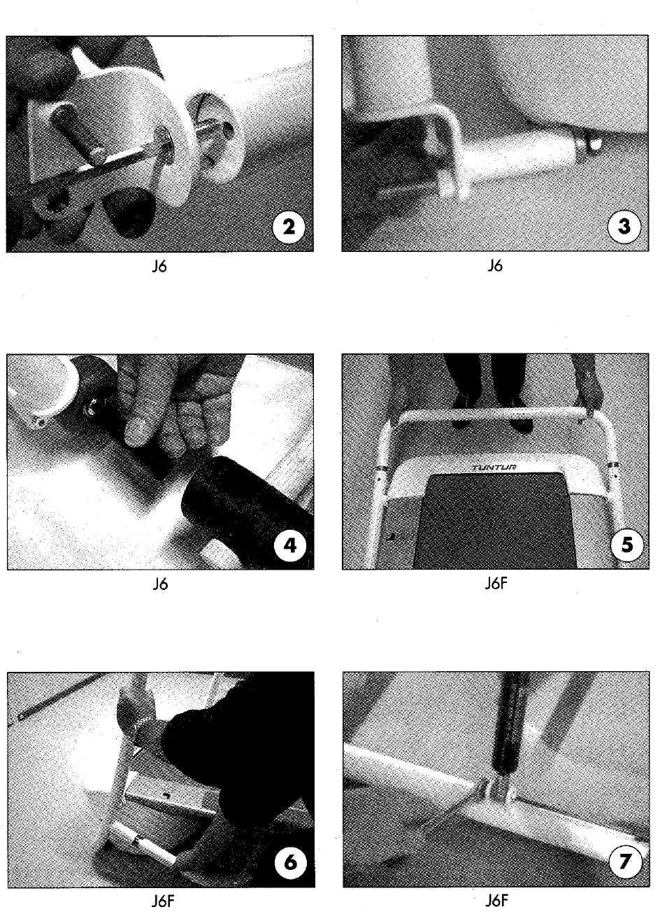 Tunturi J6 User Manual | Page 13 / 13