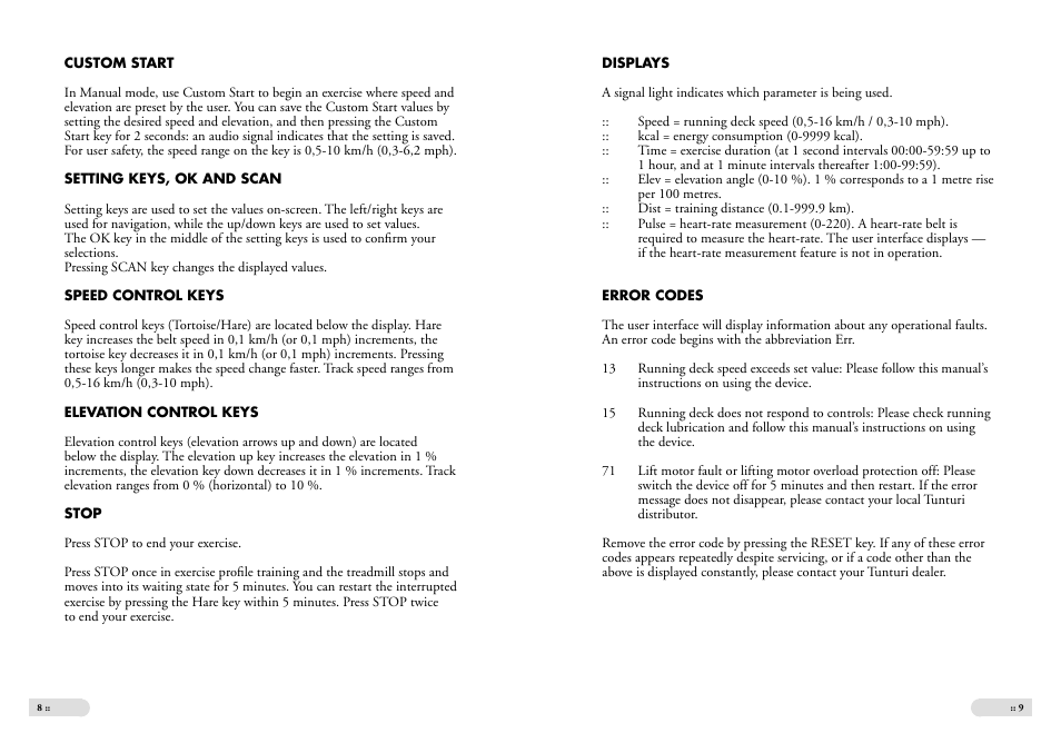 Tunturi J6 User Manual | Page 5 / 13