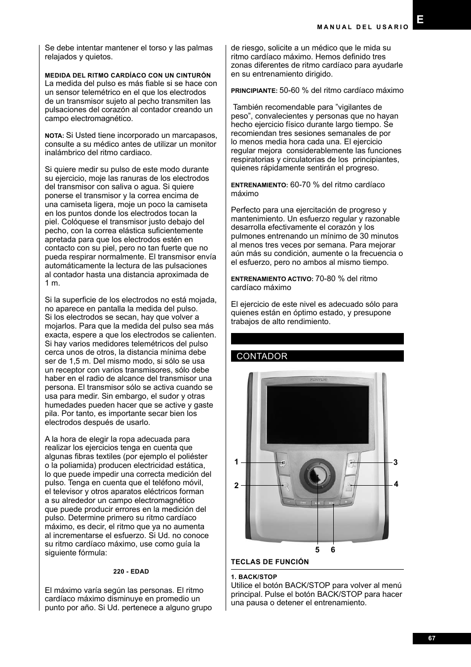 Tunturi E80R User Manual | Page 67 / 112