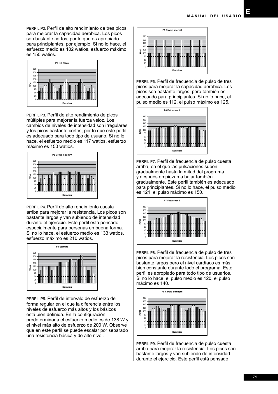 Tunturi E80R User Manual | Page 71 / 112