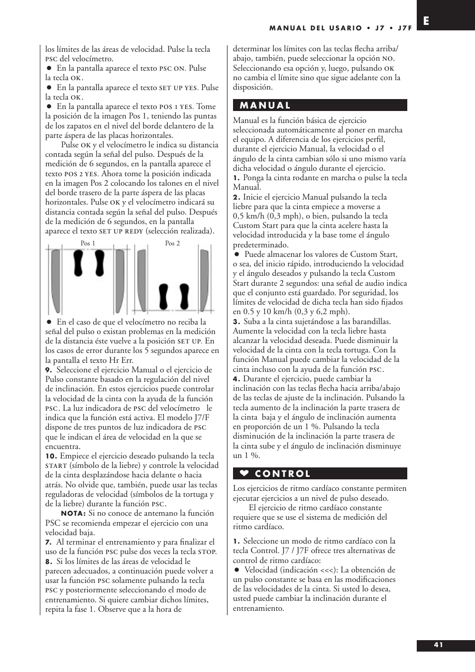 Tunturi J7F User Manual | Page 41 / 72