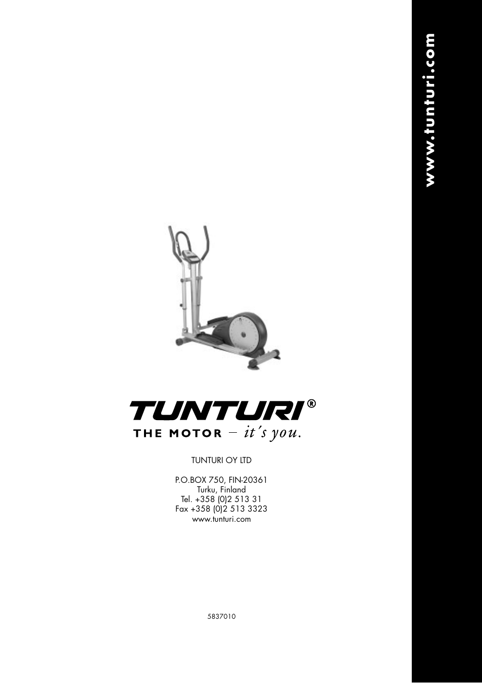 Tunturi C4 User Manual | Page 12 / 12