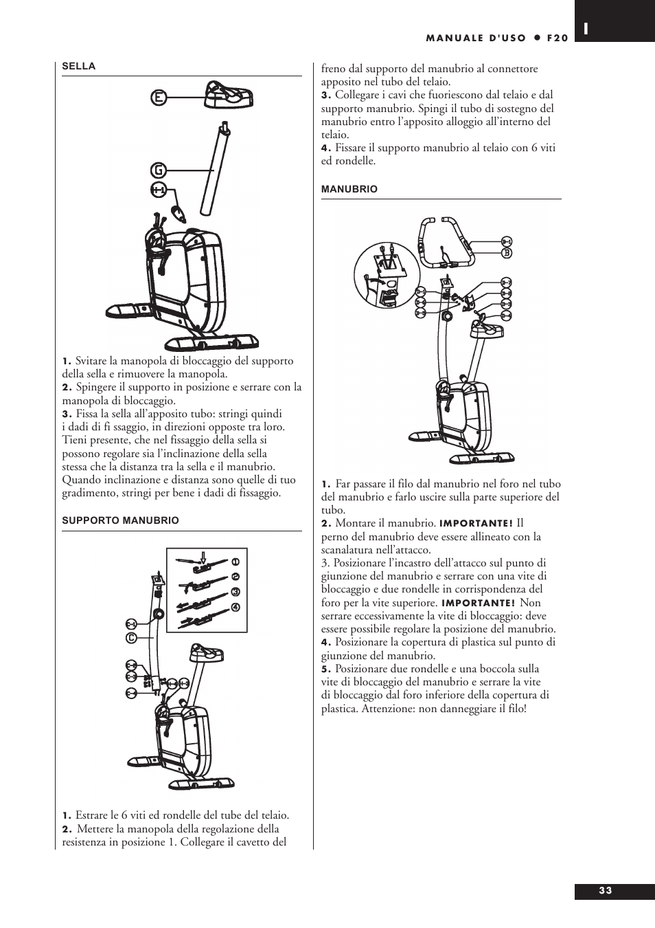 Tunturi F20 User Manual | Page 33 / 61