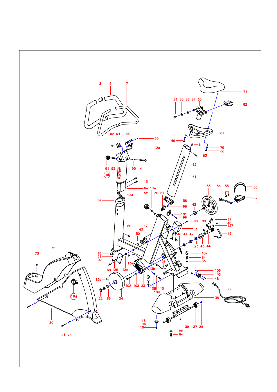 Tunturi Ergometer T6 User Manual | Page 15 / 16
