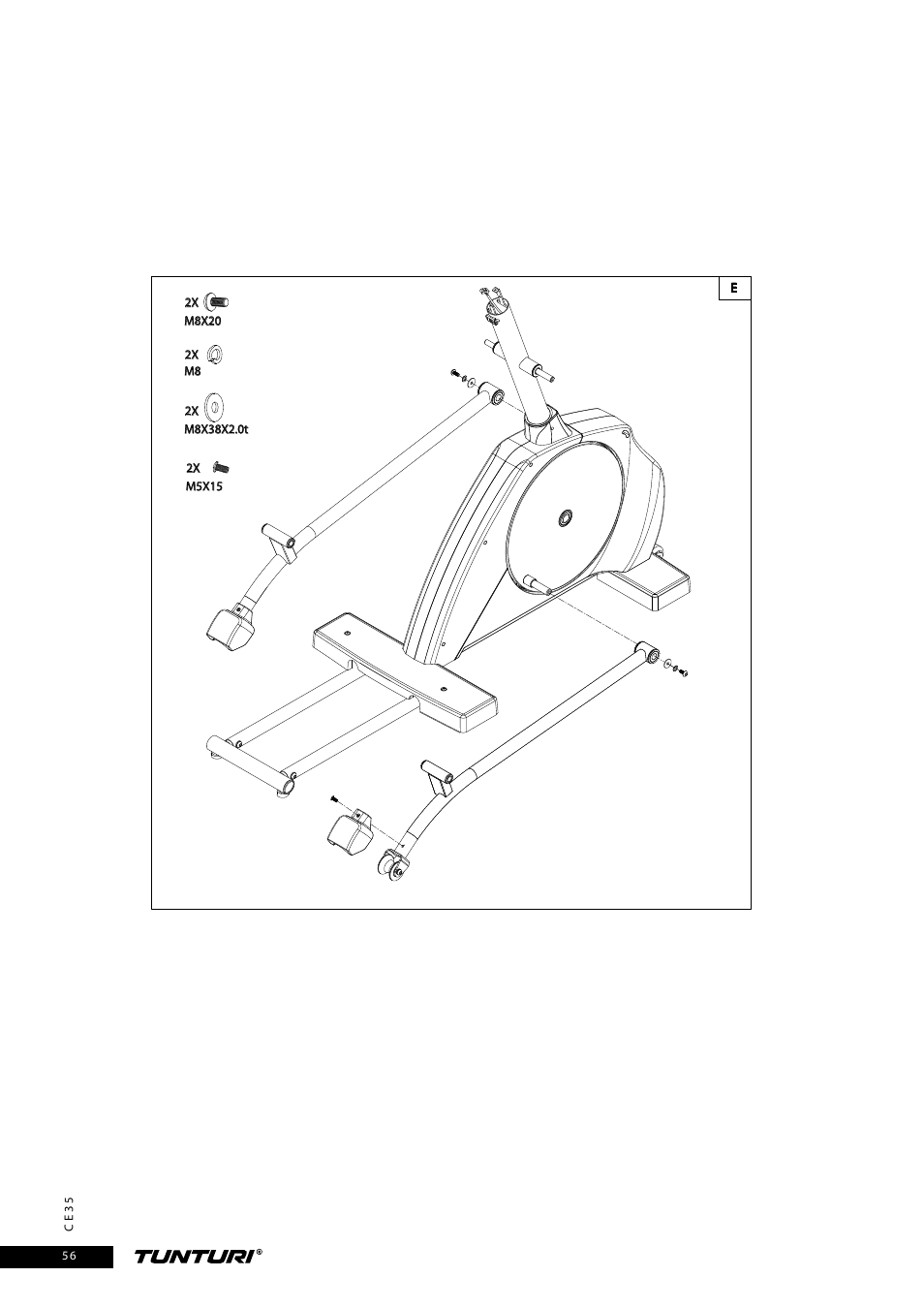 Tunturi CE35 User Manual | Page 56 / 66