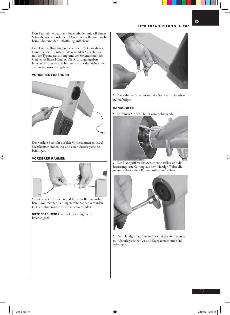 Tunturi C80 User Manual | Page 11 / 70