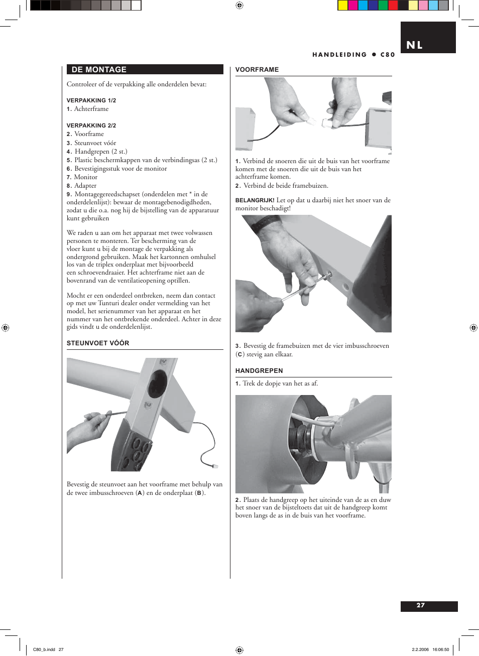 Tunturi C80 User Manual | Page 27 / 70