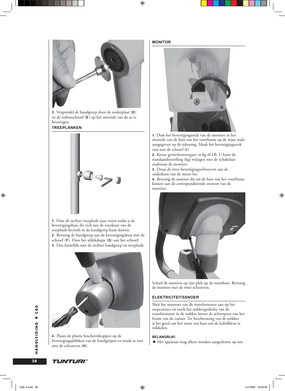 Tunturi C80 User Manual | Page 28 / 70