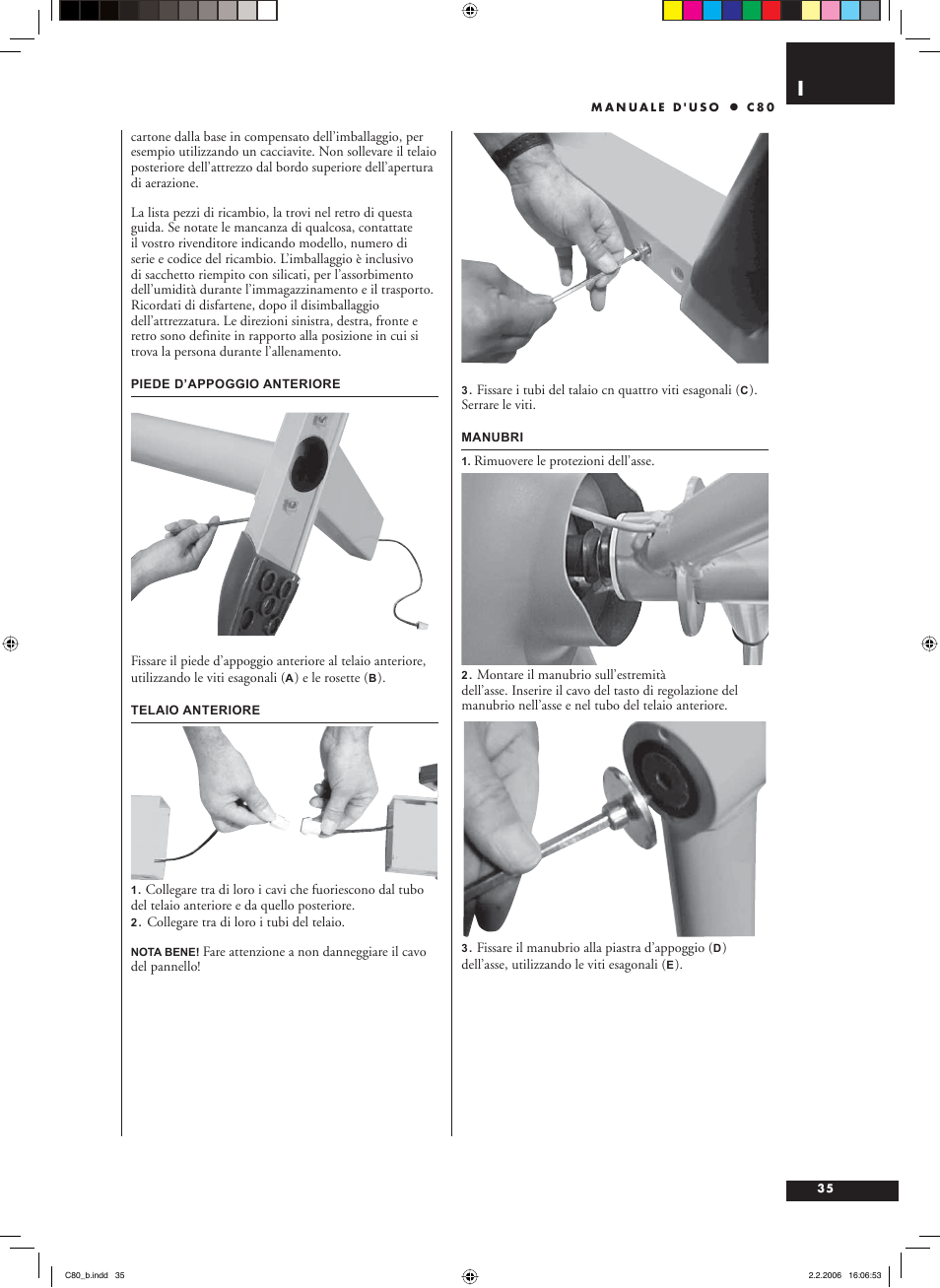 Tunturi C80 User Manual | Page 35 / 70