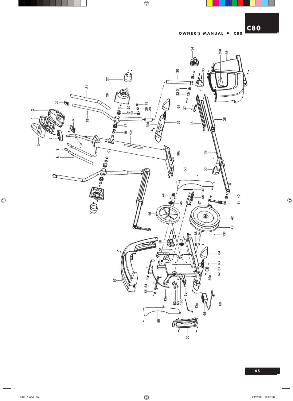 Tunturi C80 User Manual | Page 65 / 70