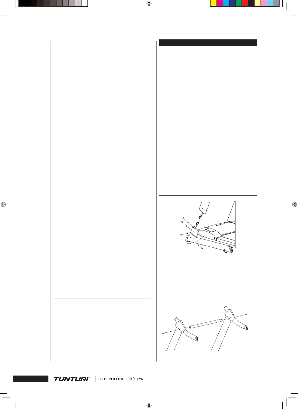 Tunturi T50 User Manual | Page 22 / 84