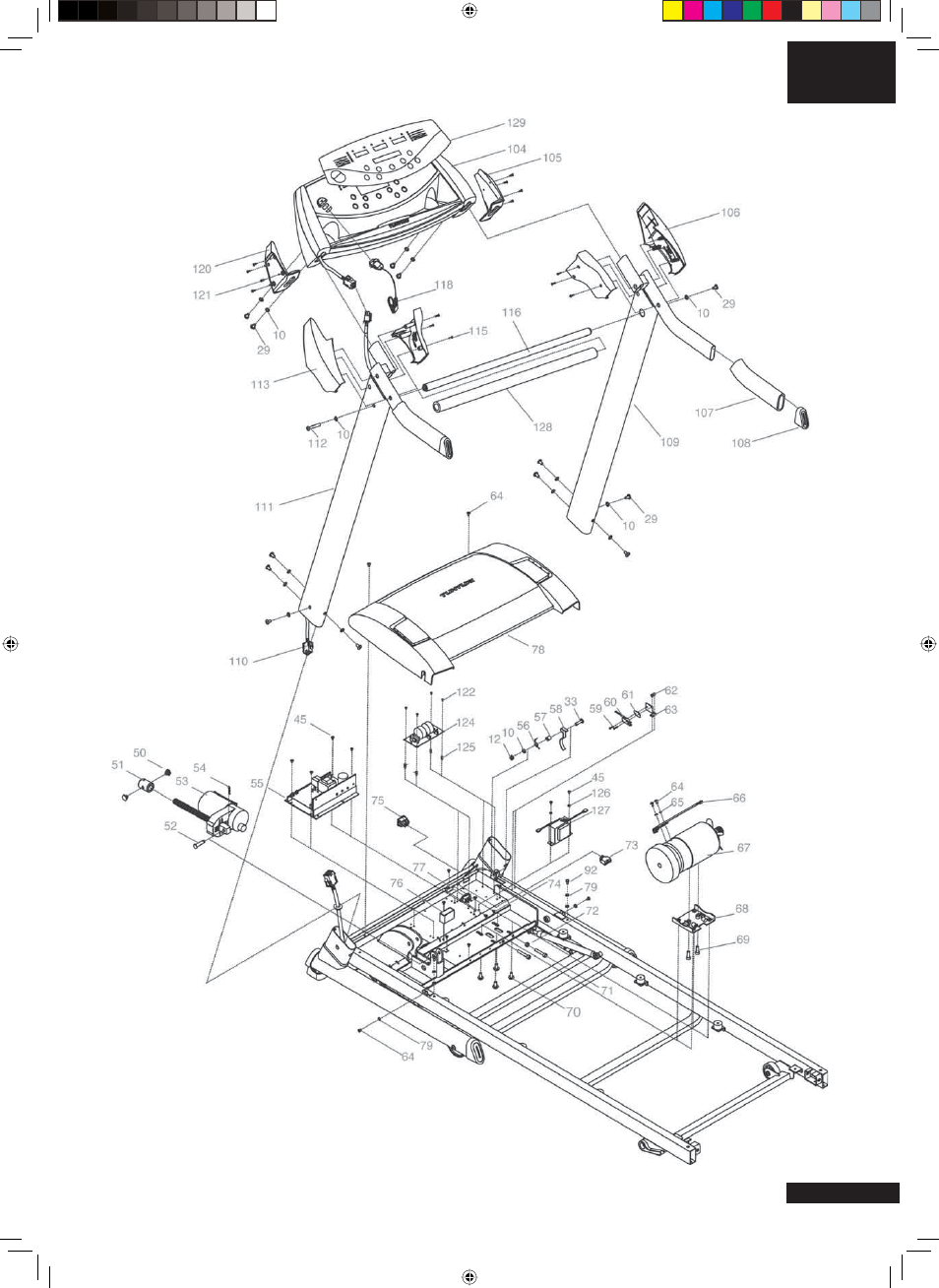 T 5 0 | Tunturi T50 User Manual | Page 79 / 84