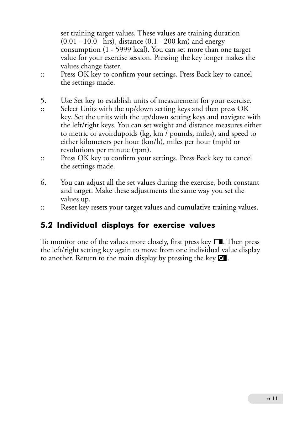 Tunturi ALPHA 200 User Manual | Page 11 / 17