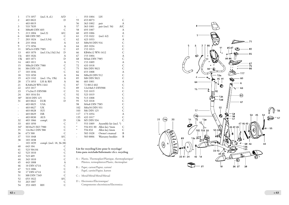Tunturi E 5 User Manual | Page 11 / 11