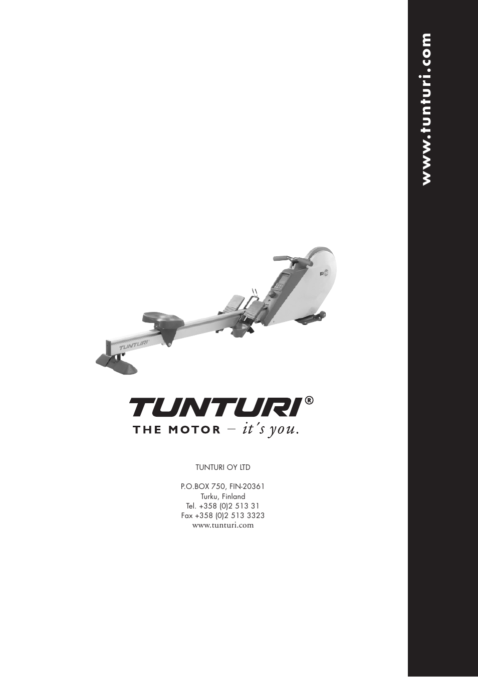 Tunturi R 78O User Manual | Page 24 / 24
