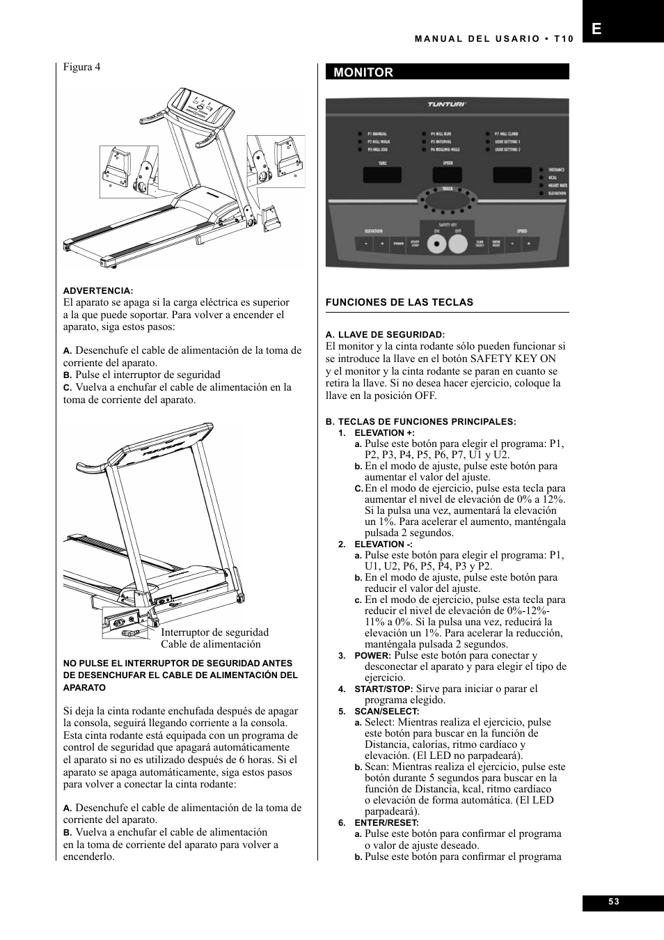 Tunturi Competence T10 User Manual | Page 53 / 84