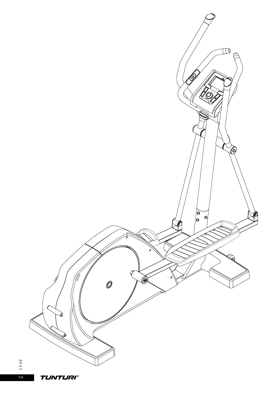 Tunturi CF30 User Manual | Page 54 / 60