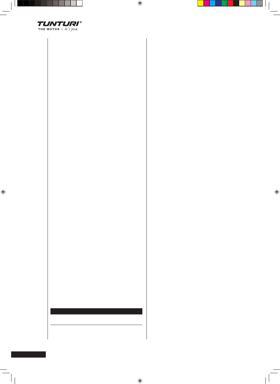 Tunturi T60F User Manual | Page 16 / 102