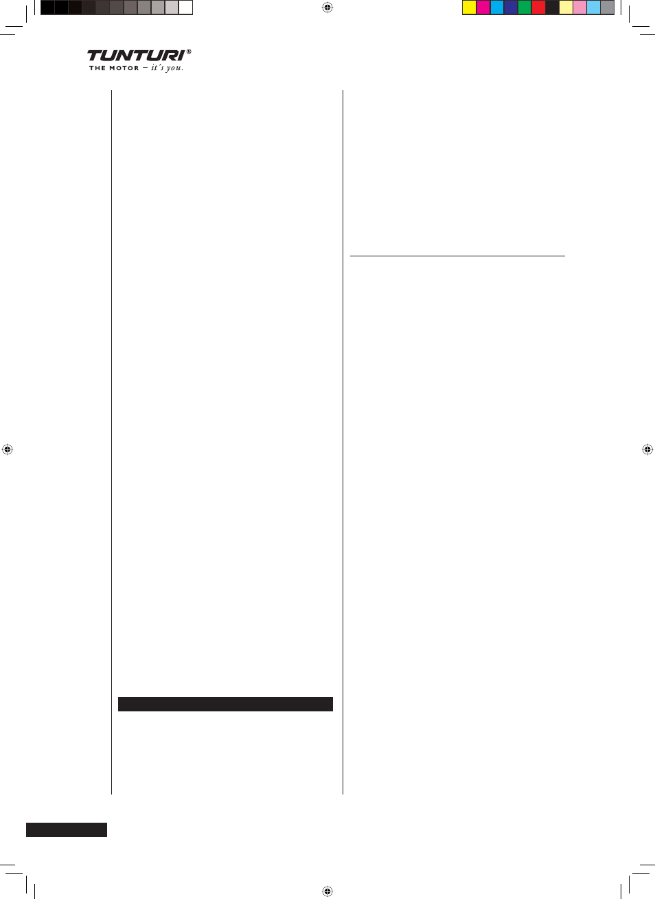 Tunturi T60F User Manual | Page 80 / 102