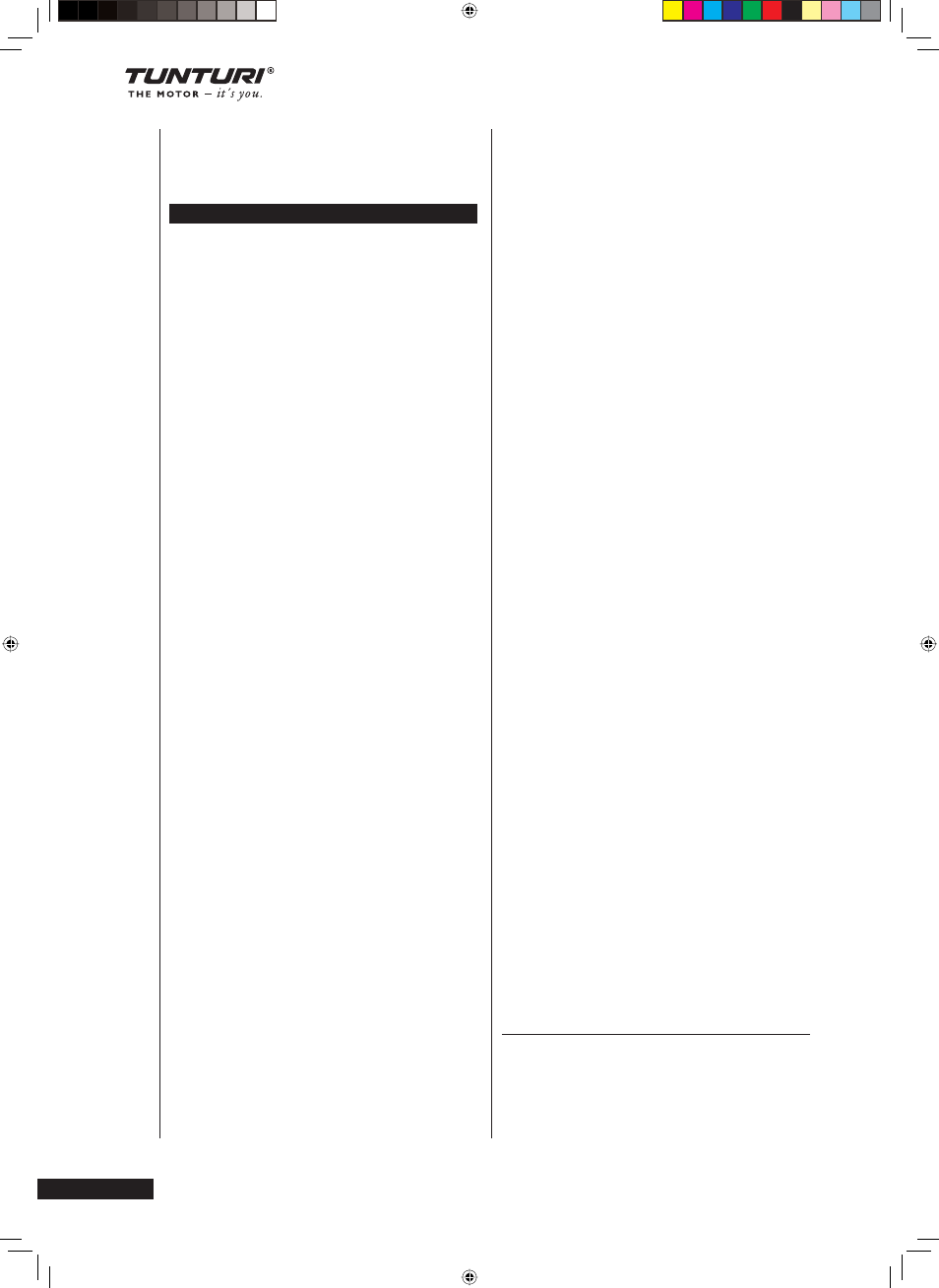 Tunturi T60F User Manual | Page 94 / 102