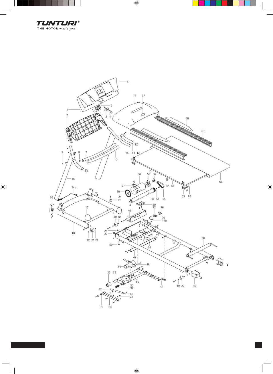 T60f | Tunturi T60F User Manual | Page 98 / 102