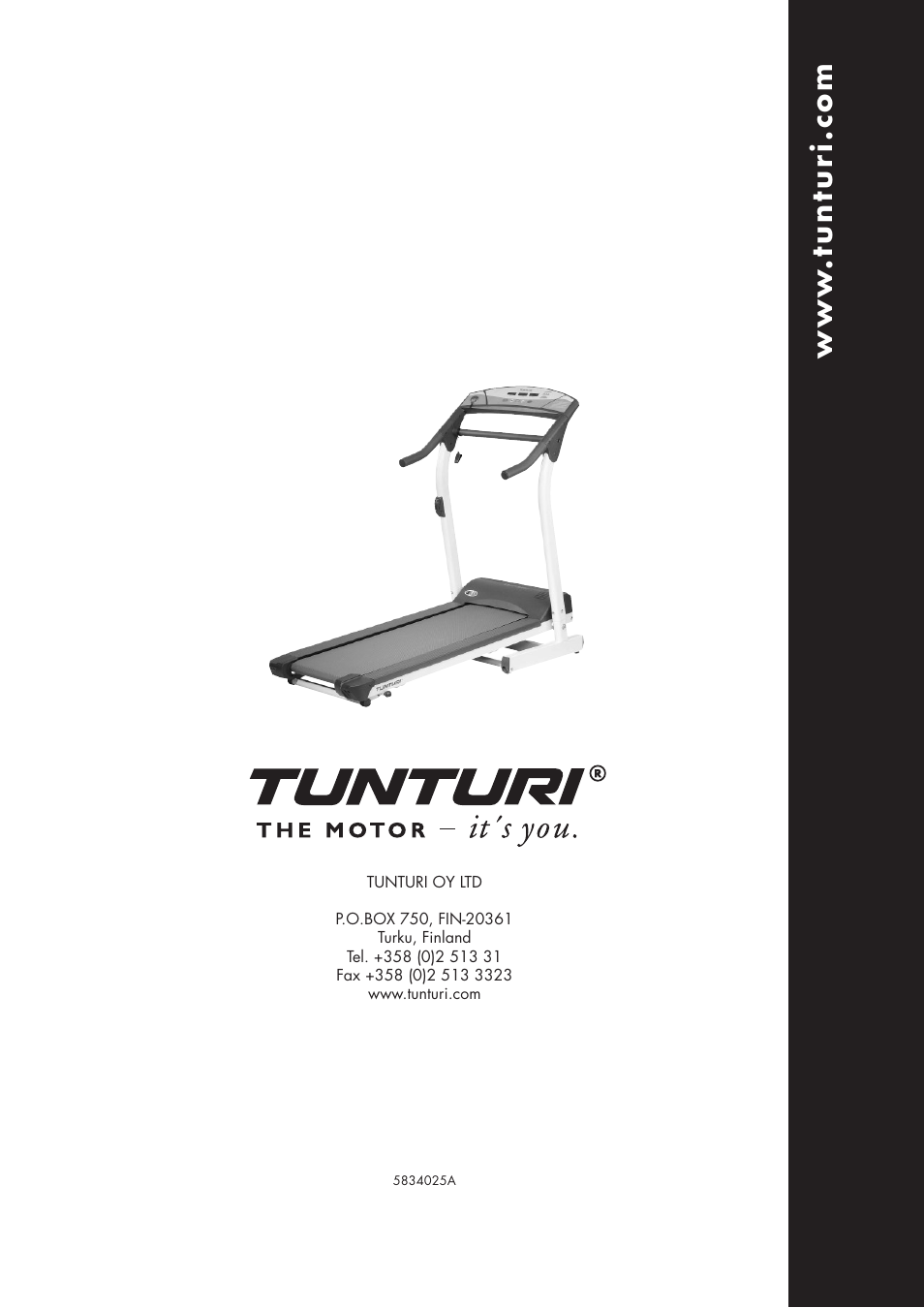 W.t u n tu ri .c o m | Tunturi J3F User Manual | Page 48 / 48