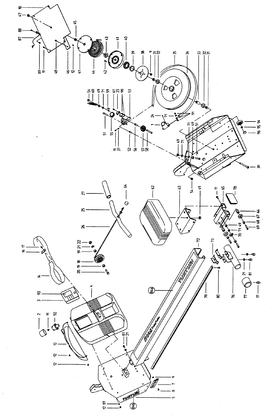 Tunturi R605 User Manual | Page 6 / 7