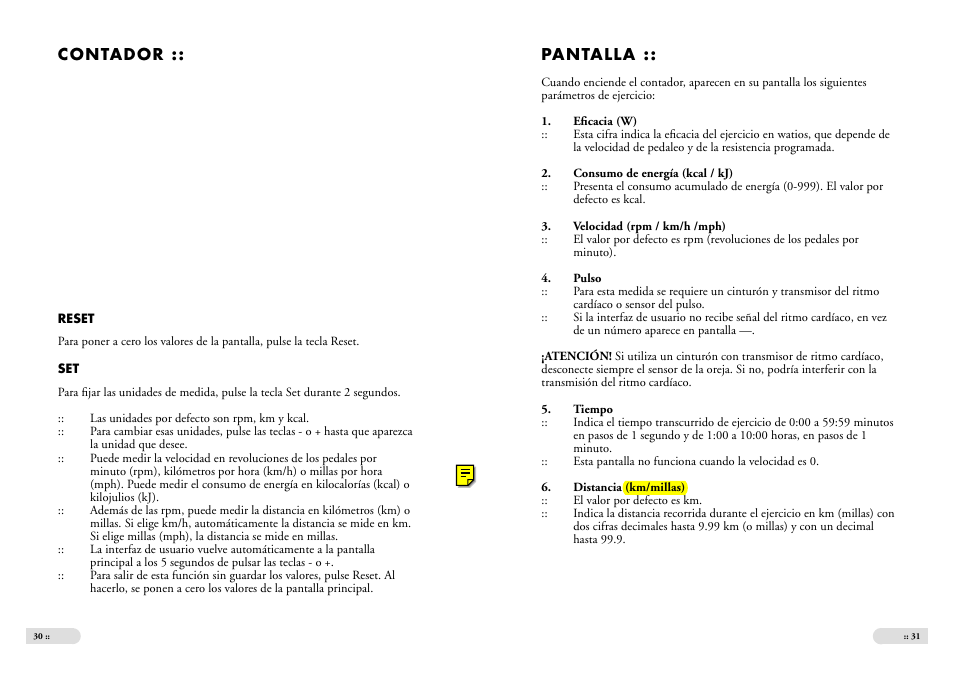 Tunturi E 2 User Manual | Page 16 / 25
