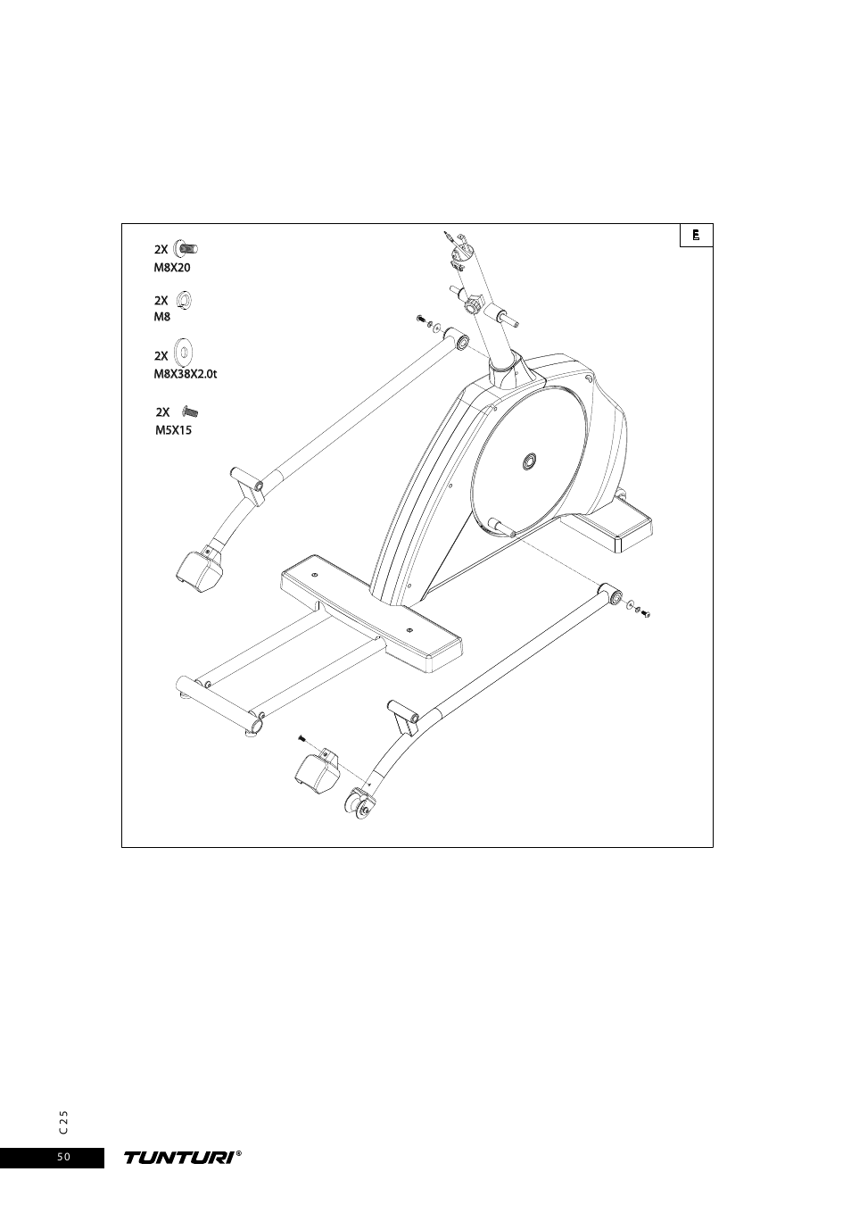 Tunturi C25 User Manual | Page 50 / 60