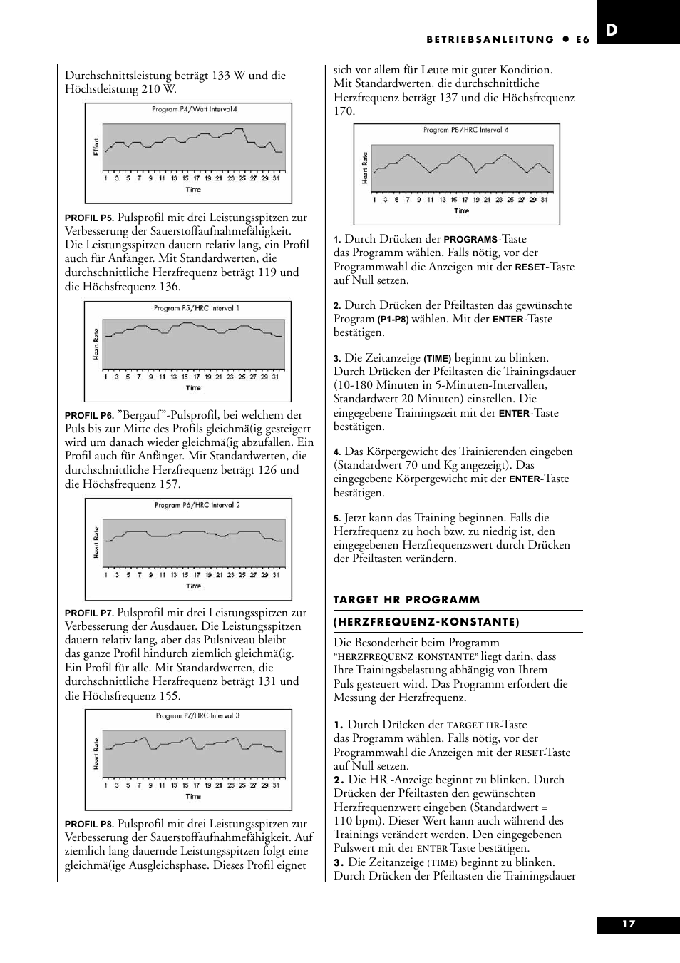 Tunturi E6 User Manual | Page 17 / 76