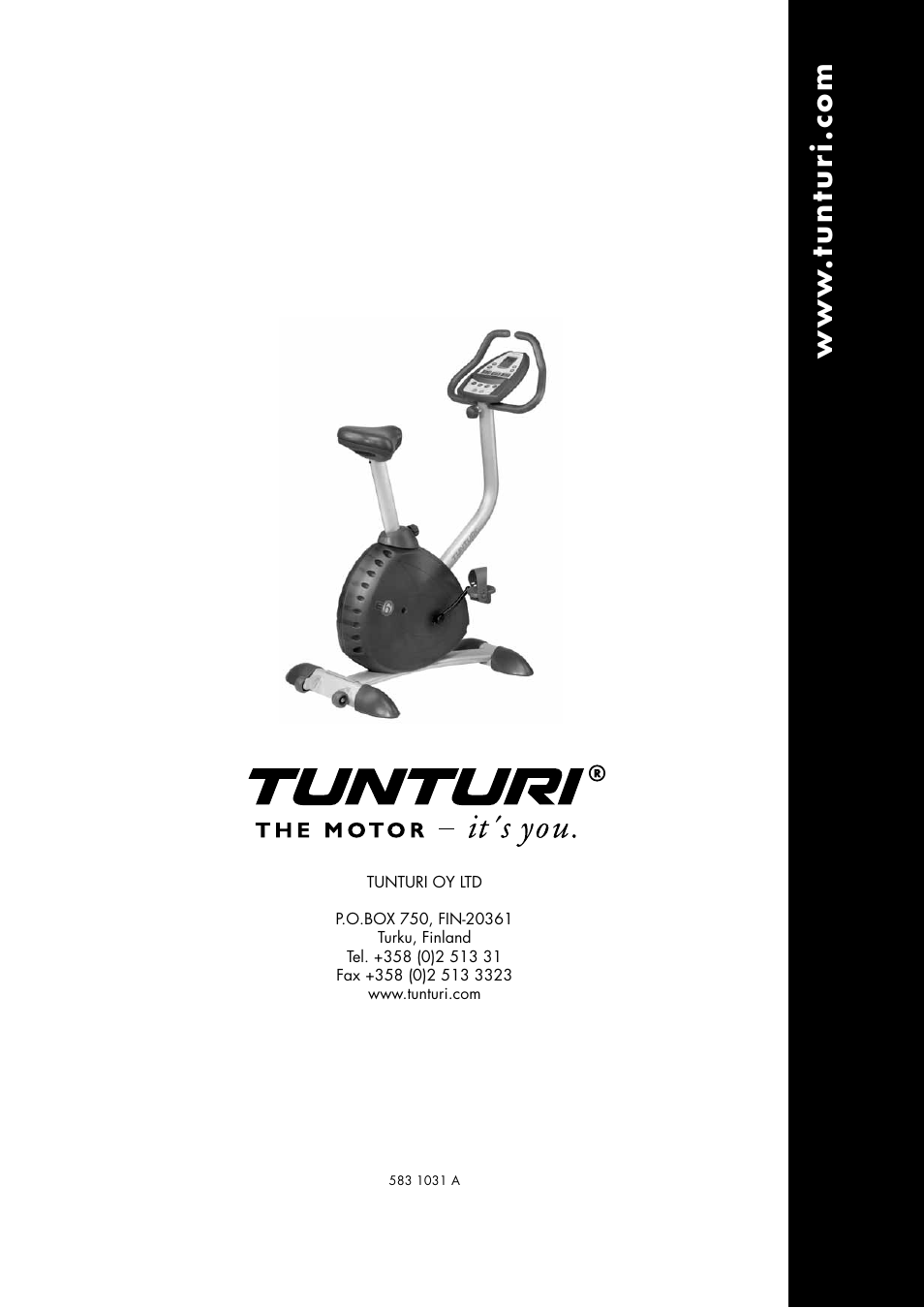 Tunturi E6 User Manual | Page 76 / 76