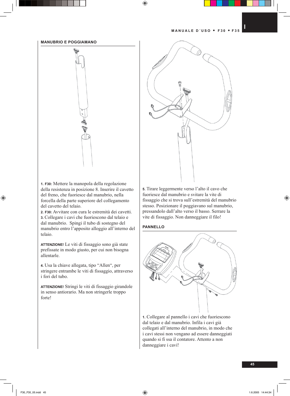 Tunturi F35 User Manual | Page 45 / 86