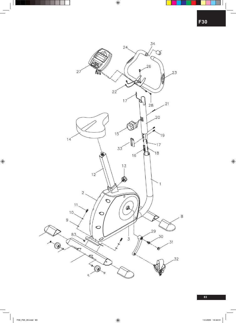 Tunturi F35 User Manual | Page 83 / 86