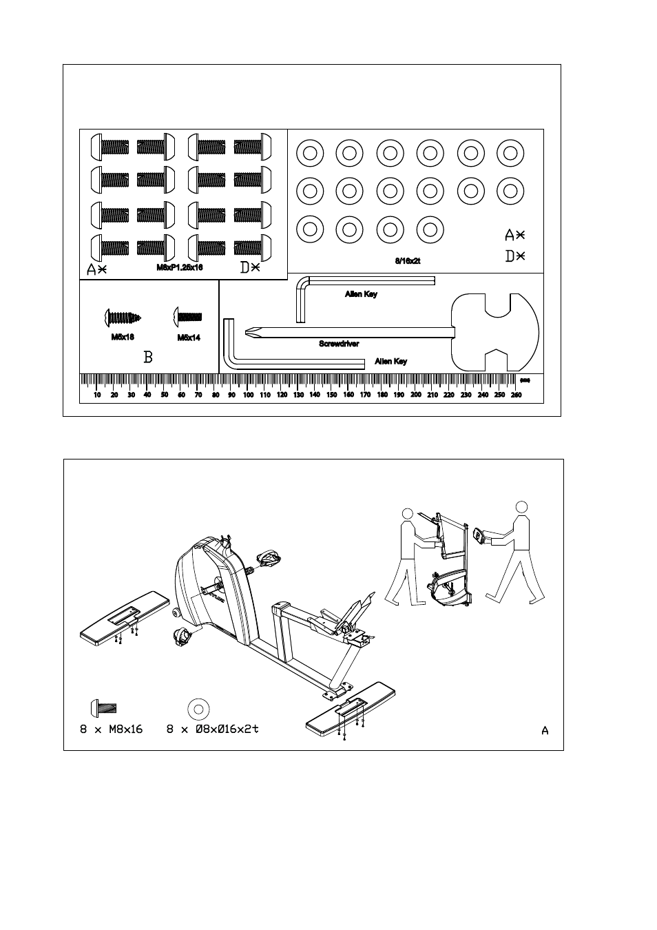 A* b d* d | Tunturi E30R User Manual | Page 61 / 72