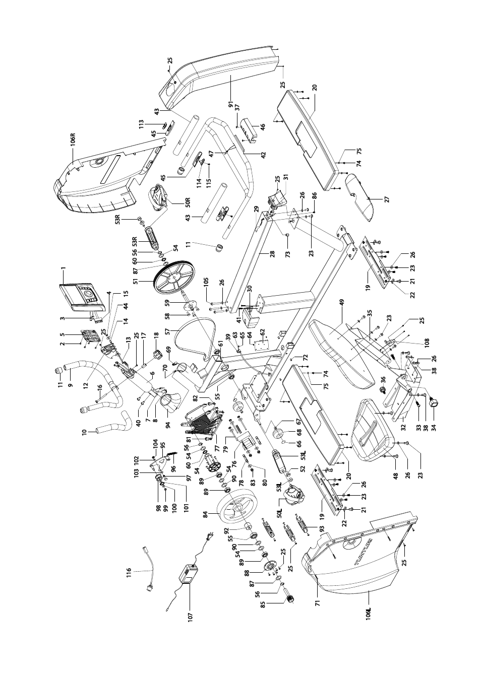Tunturi E30R User Manual | Page 68 / 72