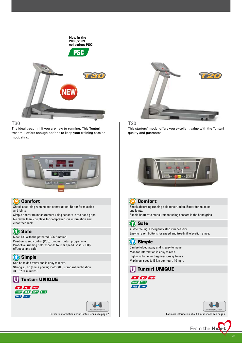 Tunturi C85 User Manual | Page 23 / 56