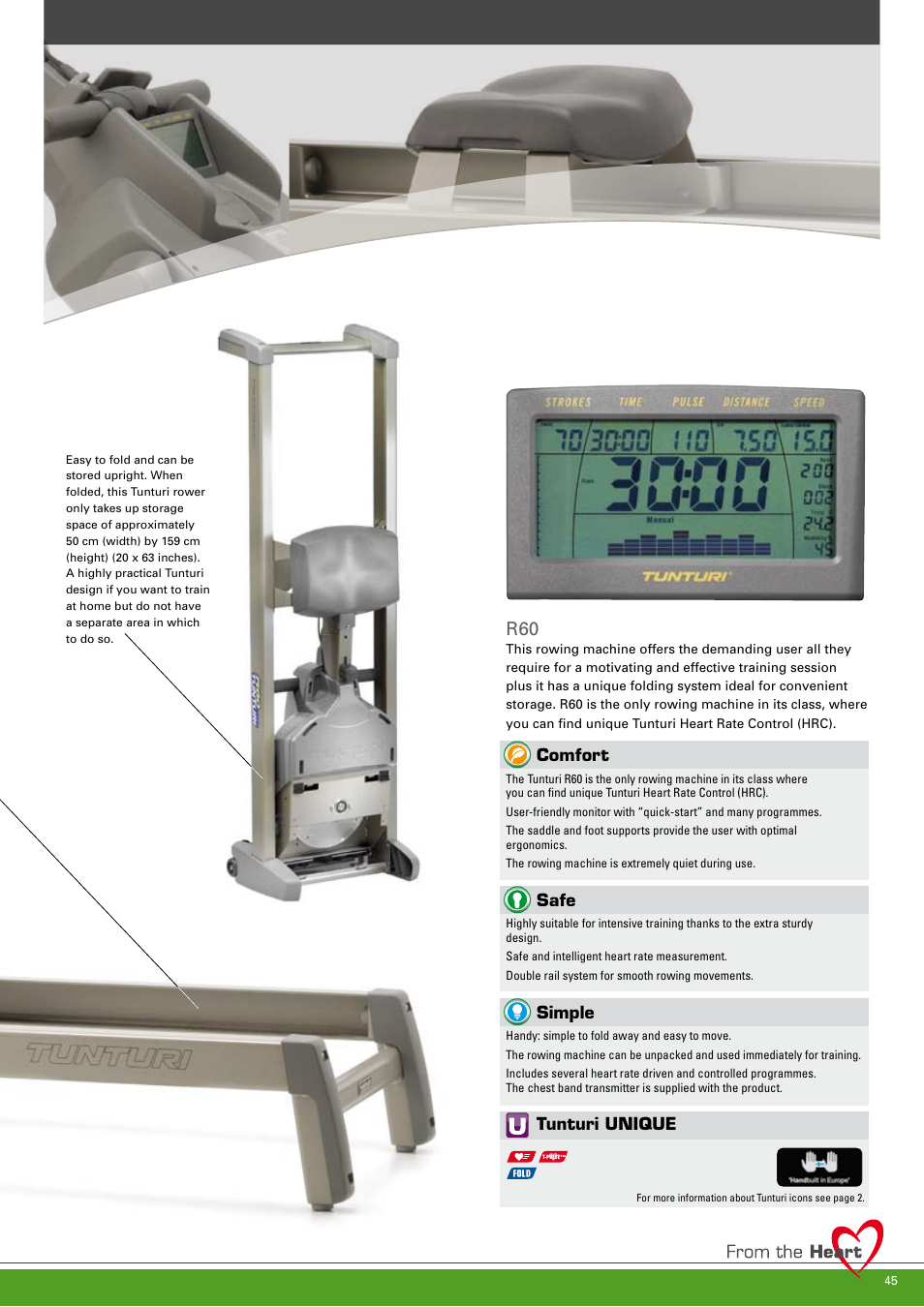 Tunturi C85 User Manual | Page 45 / 56