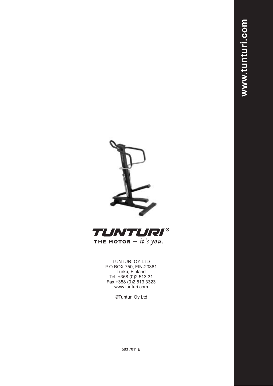 Tunturi S90 User Manual | Page 40 / 40