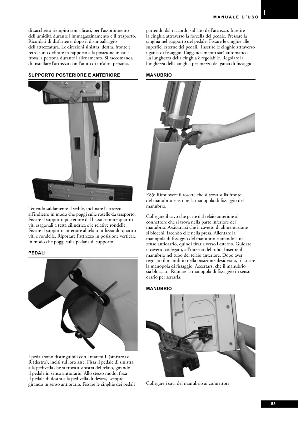 Tunturi E85 User Manual | Page 53 / 104