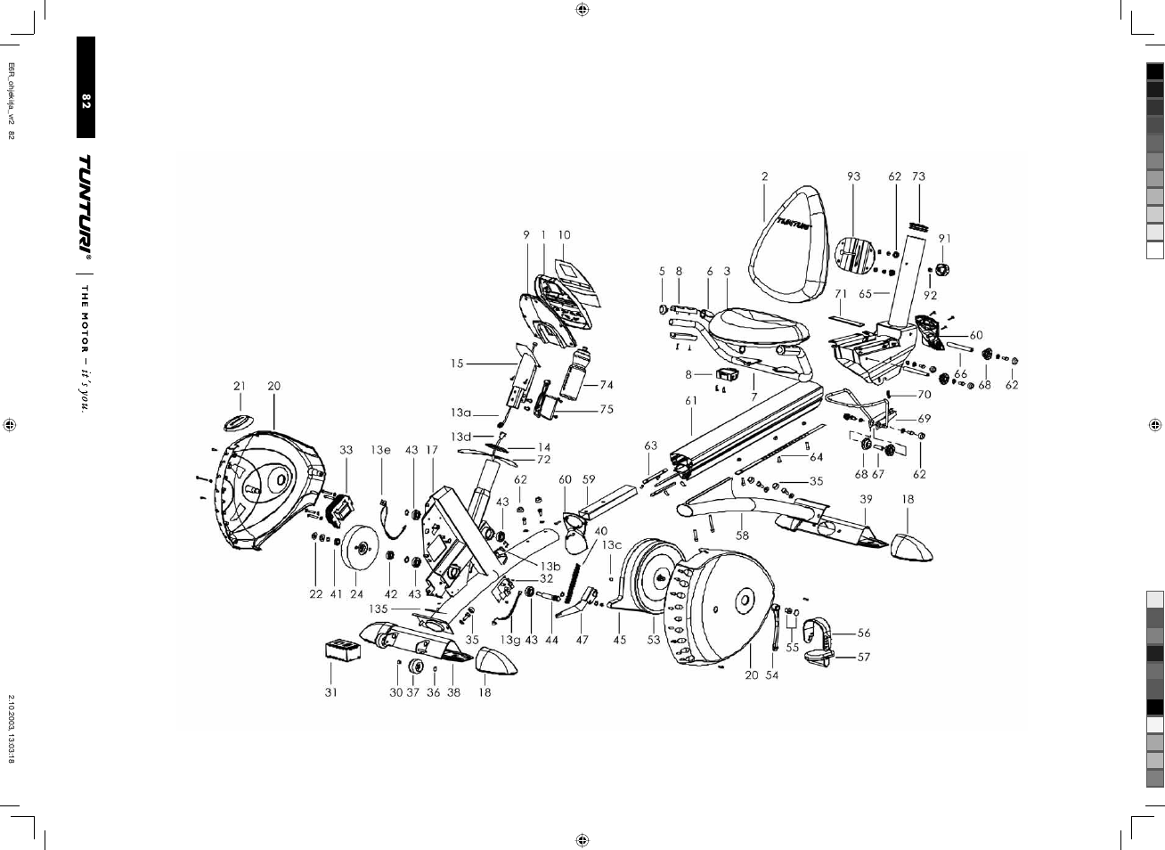 Tunturi E6R User Manual | Page 12 / 14